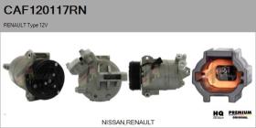 RENAULT NISSAN CAF120117RN - COMPRESOR AIRE ACONDICIONADO