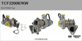 KAYOTAWA TCF220087KW - TURBOCOMPRESOR, SOBREALIMENTACIóN