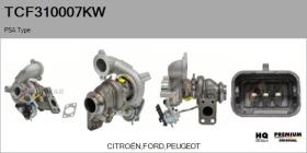 KAYOTAWA TCF310007KW - TURBOCOMPRESOR, SOBREALIMENTACIóN