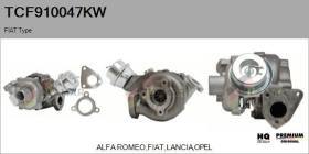 KAYOTAWA TCF910047KW - TURBOCOMPRESOR, SOBREALIMENTACIóN