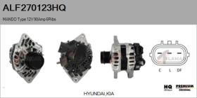 HQ ALF270123HQ - ALTERNADOR