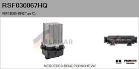 HQ RSF030067HQ - RESISTENCIA VENTILADOR CALEFACCION