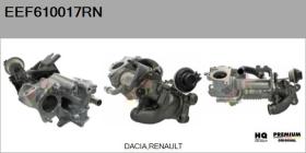 RENAULT NISSAN EEF610017RN - ELEMENTO ENFRIADOR, RECICLAJE GASES ESCAPE