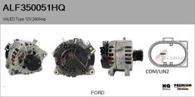 HQ ALF350051HQ - ALTERNADOR