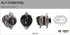 HQ ALF370401HQ - ALTERNADOR