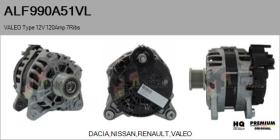 VALEO ALF990A51VL - ALTERNADOR