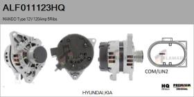 HQ ALF011123HQ - ALTERNADOR