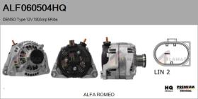 HQ ALF060504HQ - ALTERNADOR