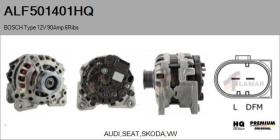 HQ ALF501401HQ - ALTERNADOR