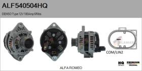 HQ ALF540504HQ - ALTERNADOR