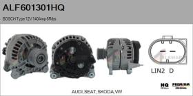 HQ ALF601301HQ - ALTERNADOR