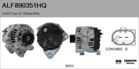 HQ ALF890351HQ - ALTERNADOR