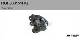 HQ RGF860151HQ - REGULADOR DEL ALTERNADOR