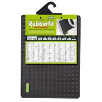 RUBBERFIT 000134005 - ALFOMBRILLA TRASERA RUBBER FIT-NEGRA